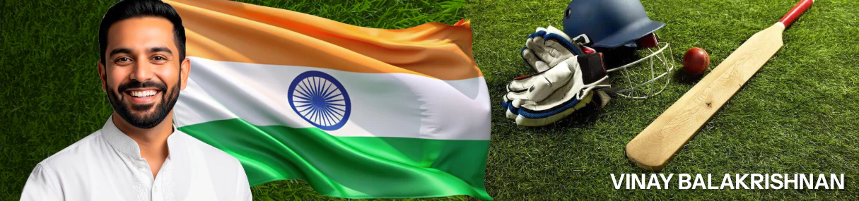 Vinay Balakrishnan is the key expert at cricket-betting.com.in