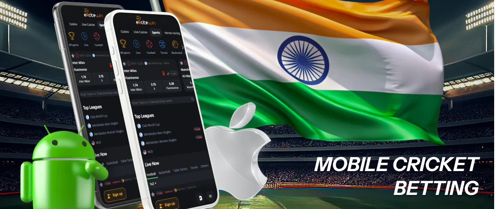 Users who prefer to bet on the go can download the Excitewin app for Android and iOS for free