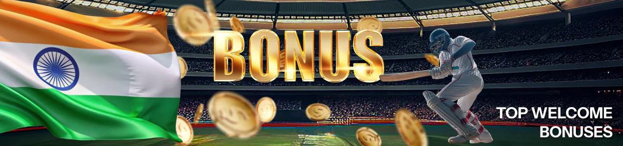 You can use Welcome Bonuses to bet on cricket matches or any other sport that the sportsbook offers