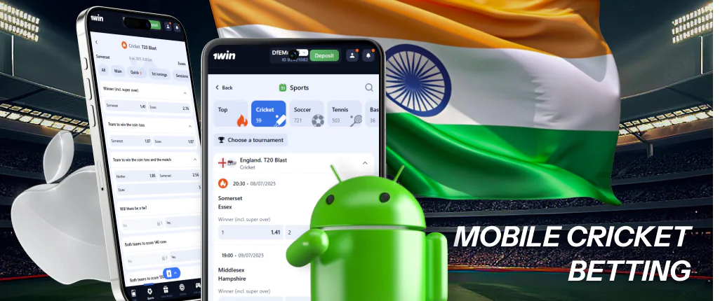 The 1win bookmaker provides an opportunity to use a convenient mobile app for both Android and iOS