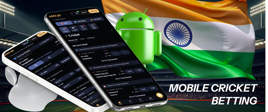 Odds96 has developed a fully functional mobile app