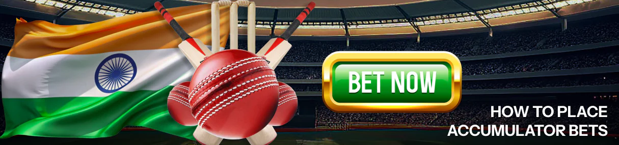 An accumulator bet is a combination of several individual sports predictions combined into one betslip