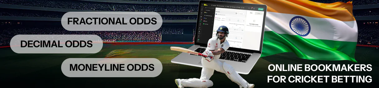 Online bookmakers accept bets on a variety of cricket events and offer tens and hundreds of sports markets