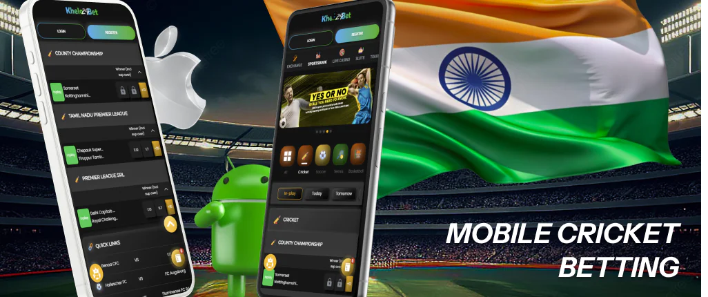 Khelo24 app on your smartphone