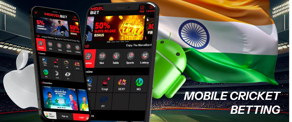 MarvelBet understands the importance of a mobile app for modern bettors