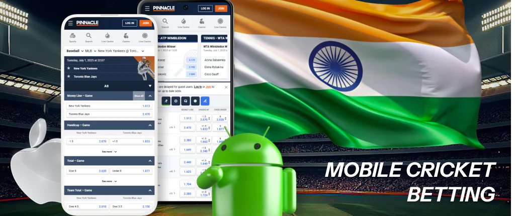 Pinnacle does not currently offer a separate mobile app