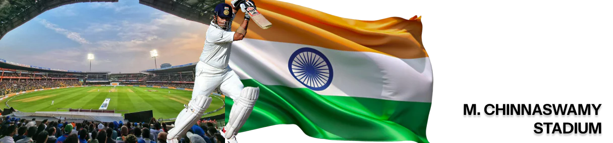 One of India’s most iconic and oldest cricket grounds is the M. Chinnaswamy Stadium in Bengaluru