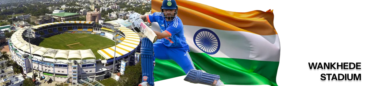 The Wankhede Stadium is included in the list of major cricket grounds in the country