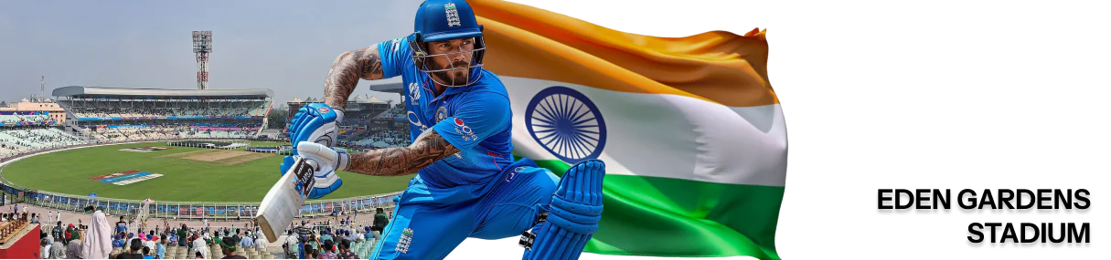 The Eden Gardens stadium is the second-largest cricket venue in the country