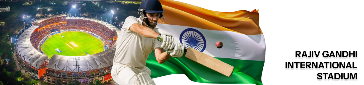 Rajiv gandhi stadium was part of a larger effort to improve sports infrastructure in Hyderabad.