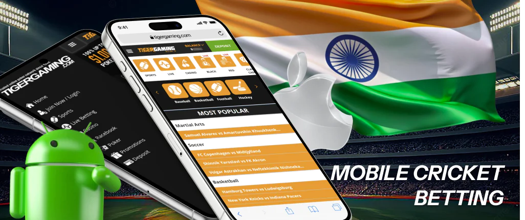 TigerGaming mobile software to Play on the Go