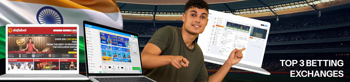 Betting exchanges are often part of bookmakers’ sites, where you can create your own sports markets and compete with other bettors